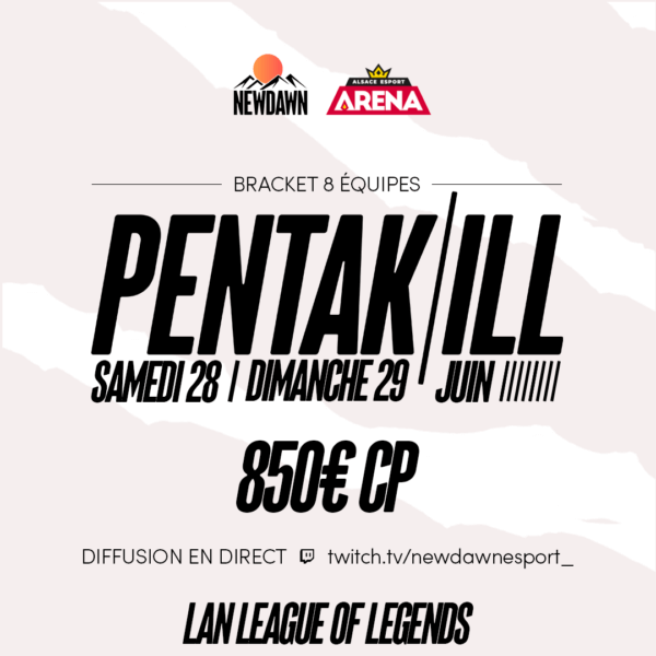 Lan LoL Pentak'Ill 2025 - Pass Spec weekend